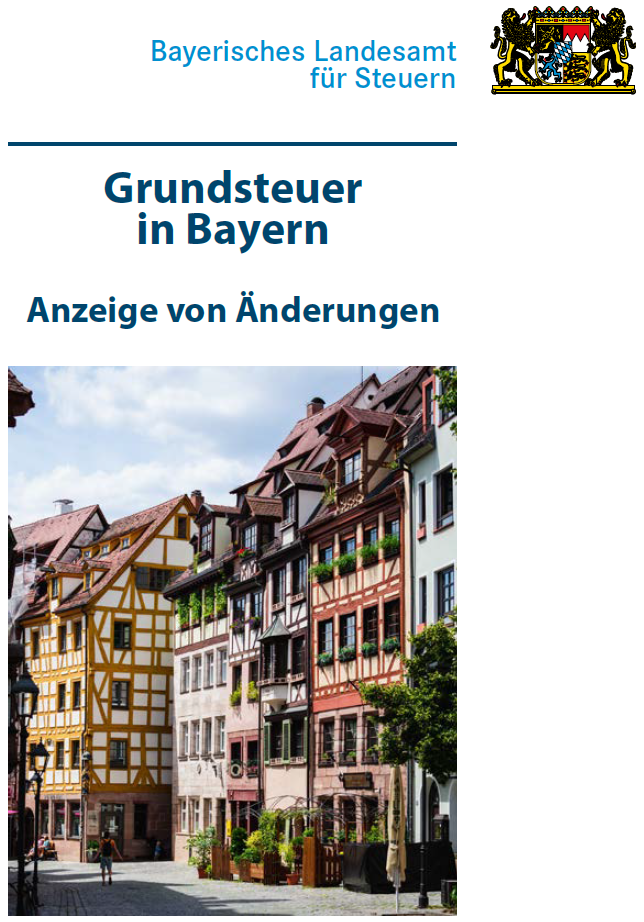 Anzeige von Änderungen in der Grundsteuer